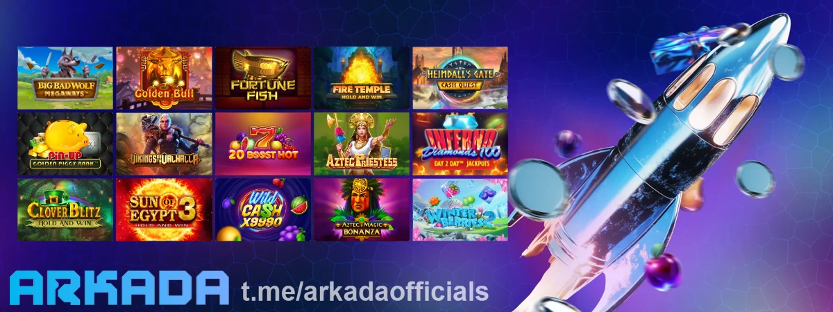 Arkada Casino игровые автоматы